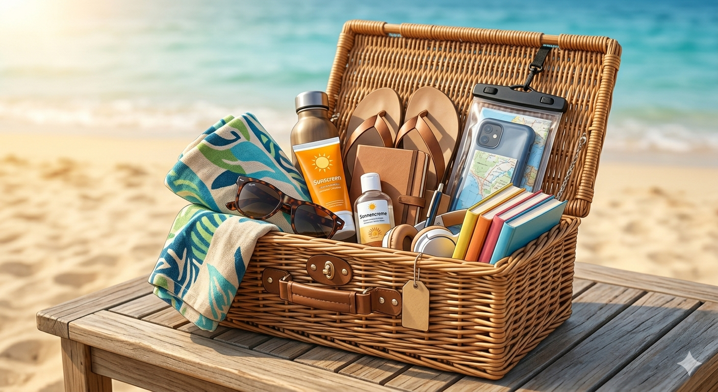 Packliste Strandurlaub – Nichts Vergessen!